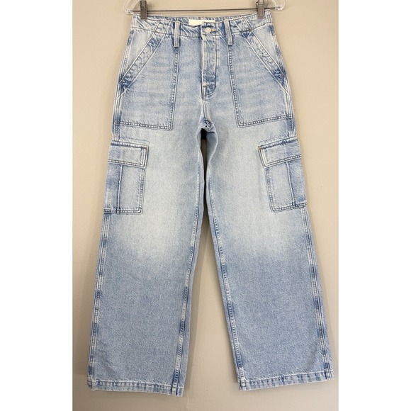 MOTHER Denim - * Mother Superior Jeans Womens 26 The Spinner Cargo Nerdy / Let's Bounce